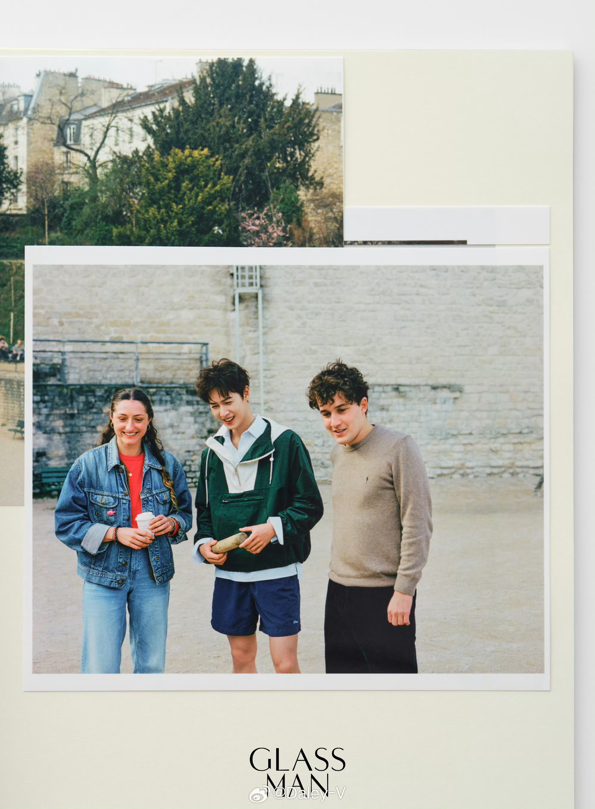 李昀锐巴黎松弛日常李昀锐GLASSMAN春季刊封面 李昀锐 × Glass Ma