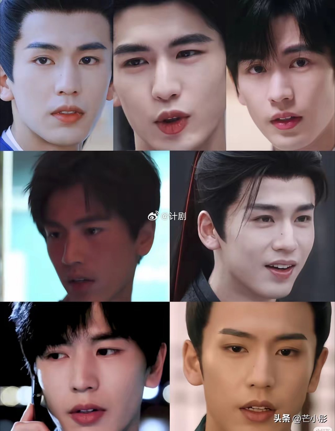 不太懂张凌赫的颜值，怎么忽高忽低的！以前看他剧，颜值真的像开盲盒。《苍兰诀》长珩