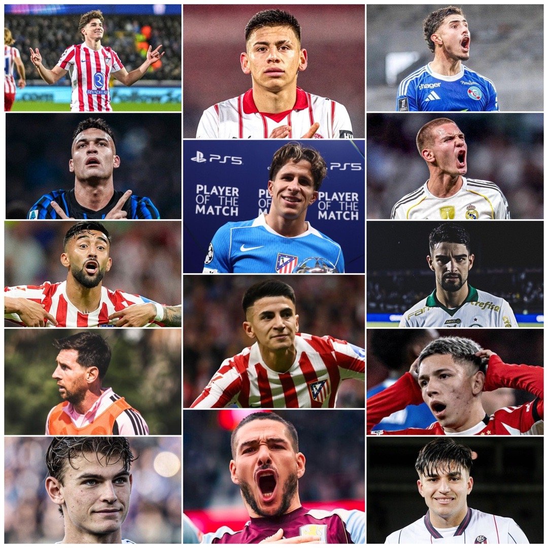 ⏳Finalissima欧美杯还有一个月，请为阿根廷队选出锋线组合阿根廷国家队欧