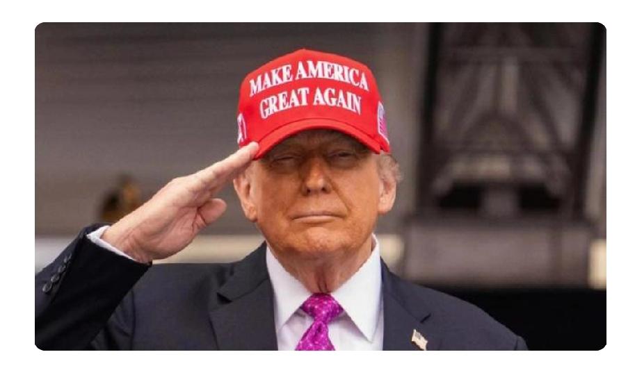 特朗普发帖:成功救出飞行员，尽管行程很惊险，情况良好！美国拯救大兵又出现了。对特