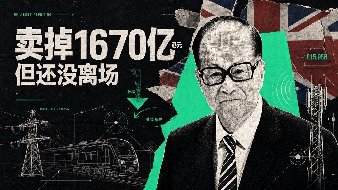 1700亿！李嘉诚嗅到危机，紧急套现撤离，心中没祖国的商人只能当待宰肥羊！
 