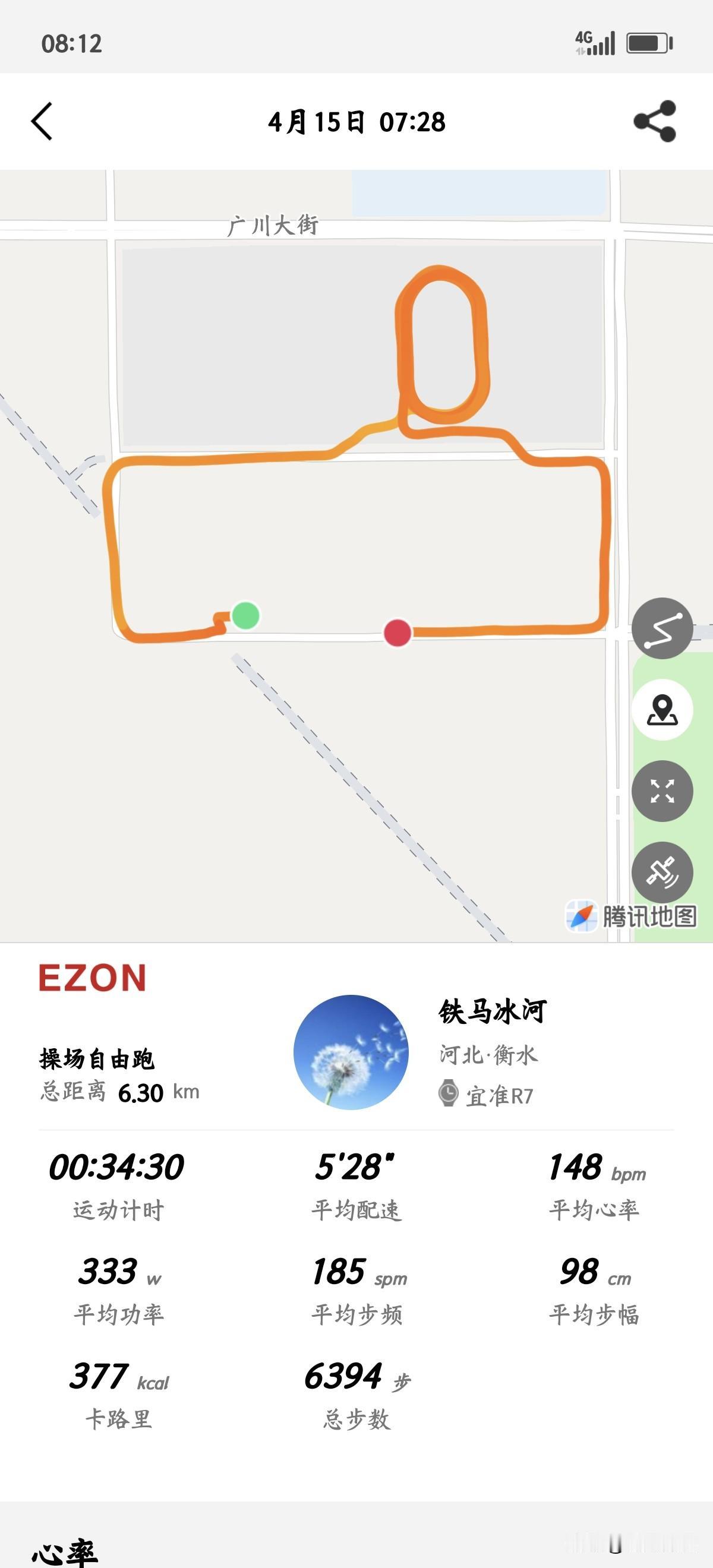 天气终归是热了，昨天中午看着头顶的烈日，试了试没敢去跑步。

今早起五点二十四醒