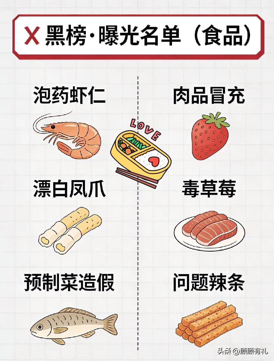 315晚会曝光后，吃的安全问题又一次被重视起来了。

提醒大家这几条，吃饭的时候