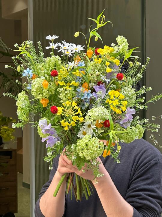 法式野趣花束｜38节