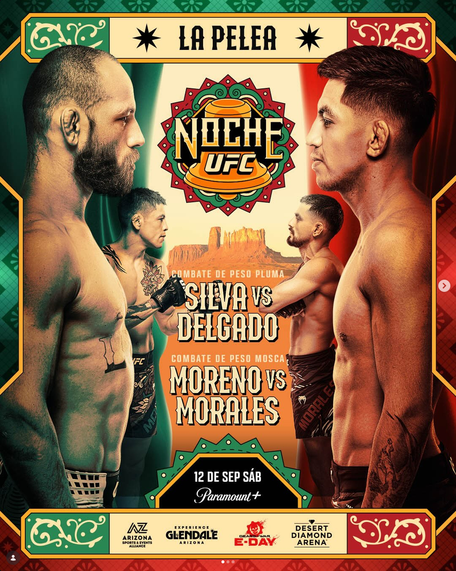 明早2点，UFC墨西哥独立日战UFC[超话]格斗[超话]mma[超话] ​​​