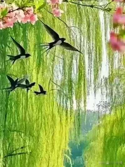 《江城子·晨缘寄暖》
 
晓风拂曙启新程，
晨光盈，好心情。
一语温言，
岁岁伴