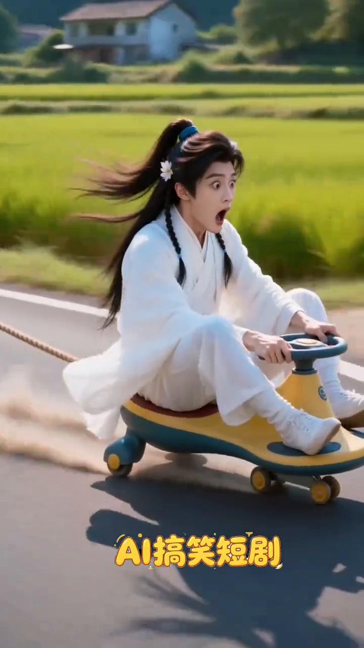AI搞笑短剧。
啊！