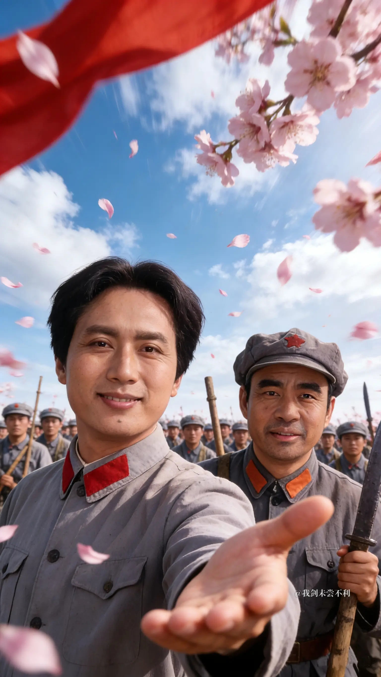 小同志，跟上队伍。