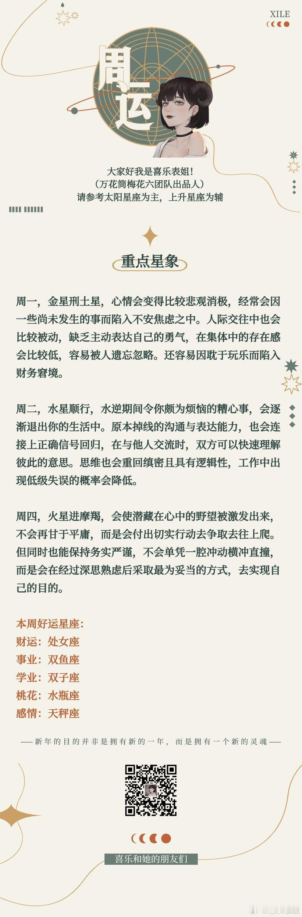 喜乐周运 2024.01-07 ​​​