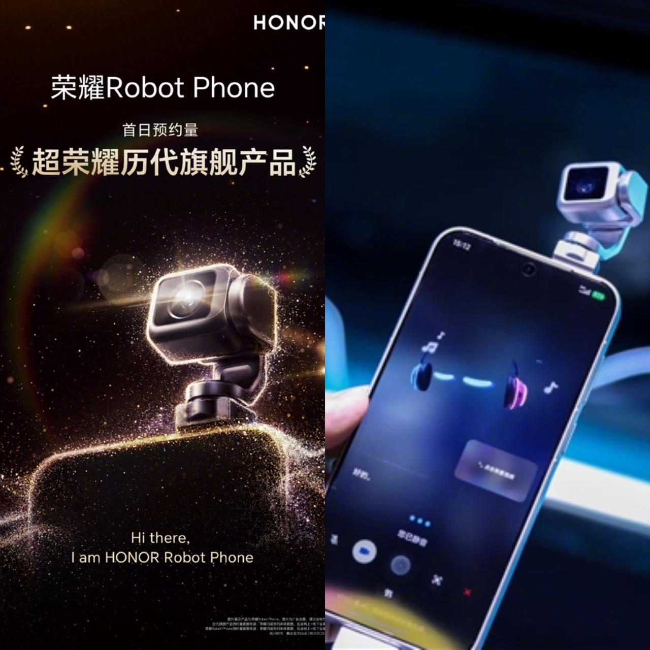 万万没想到，荣耀太火了，华为苹果都不能与之争锋

荣耀Robot Phone定档