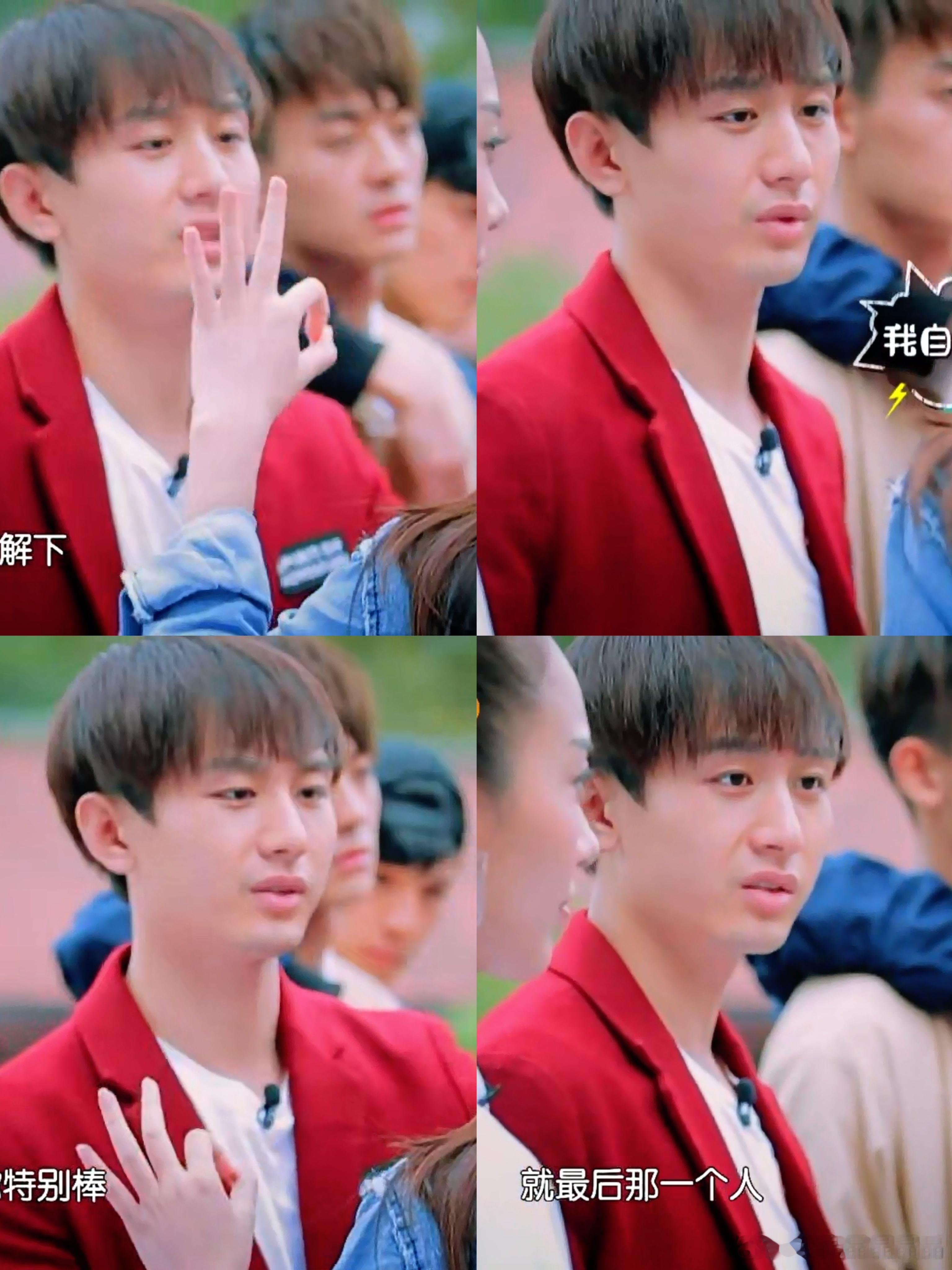 老呃比较年轻时候的照片，嘴巴很早就那么抢镜了