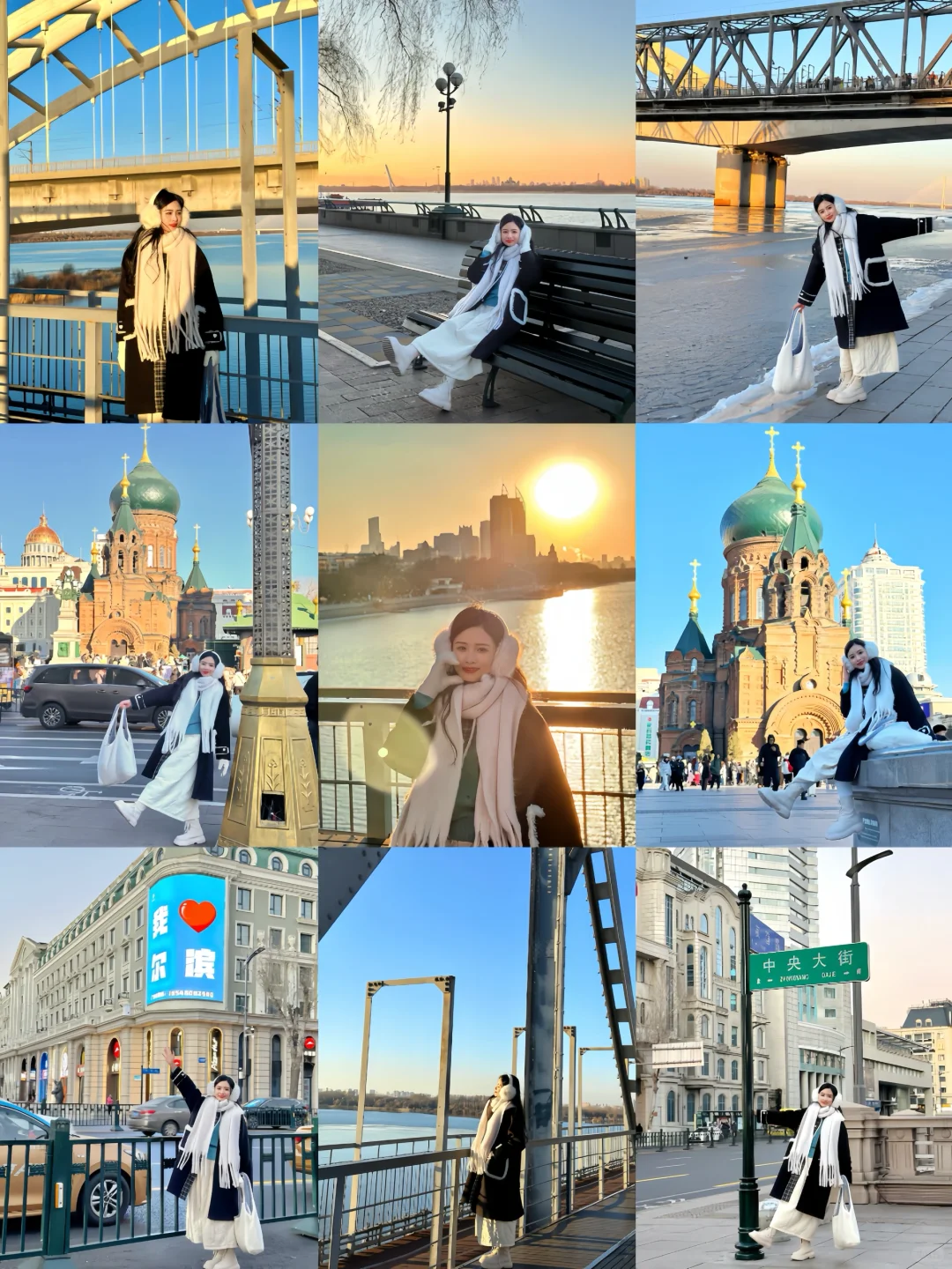 哈尔滨太适合city walk了‼️附一天游路线🗺️