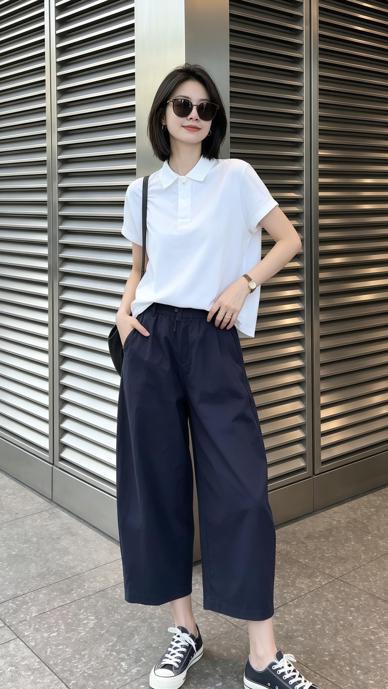 今日份极简穿搭 松弛感日常穿搭 韩系穿搭休闲穿搭穿搭