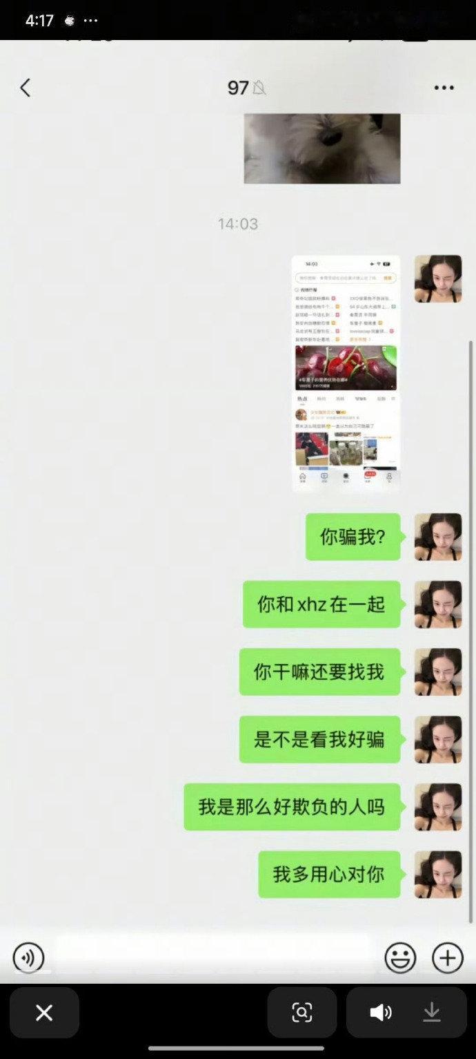 周奇 司晓迪 聊天记录 