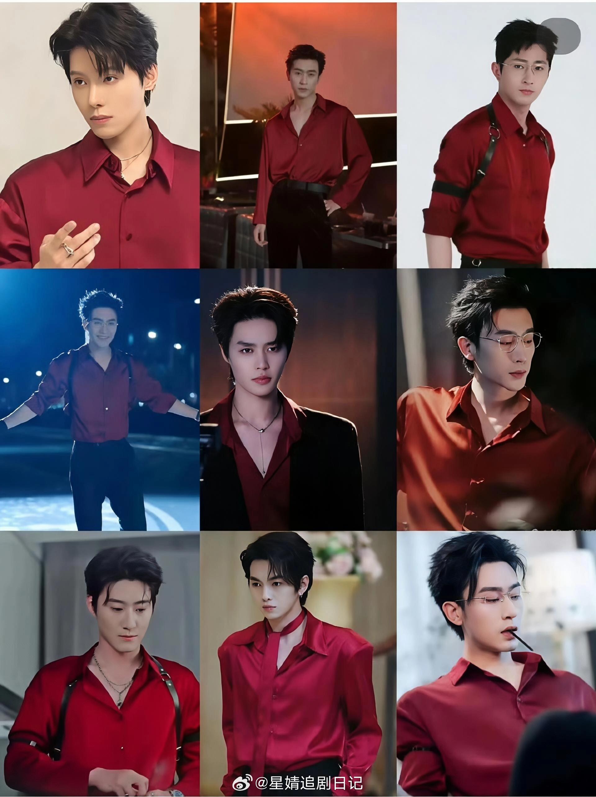 短剧霸总一件衣服12人穿，也太省钱了吧😂这件丑衣服堪称短国铁打的戏服， 流水的