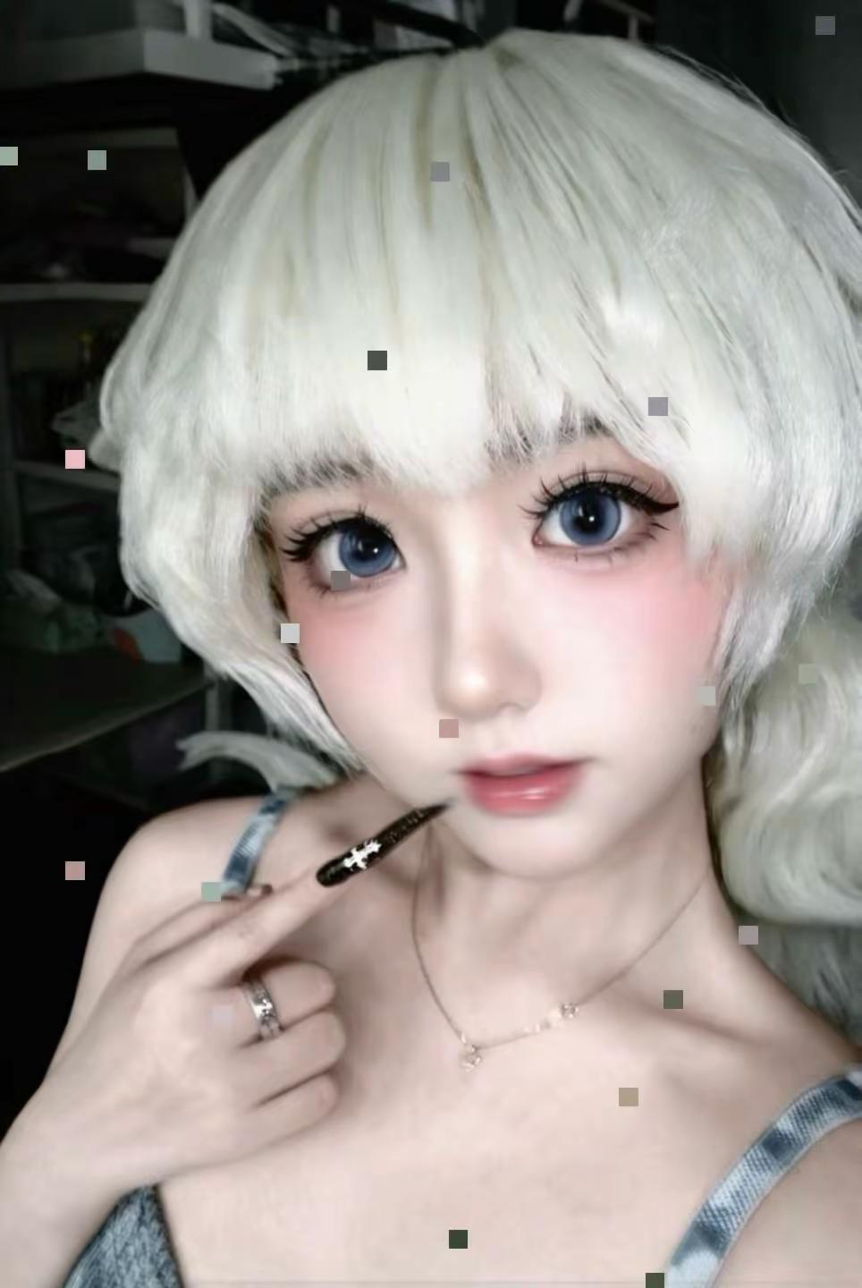 总有人问我是男的女的 我好服呀 我现在告诉你我是你的日系齐刘海 cute