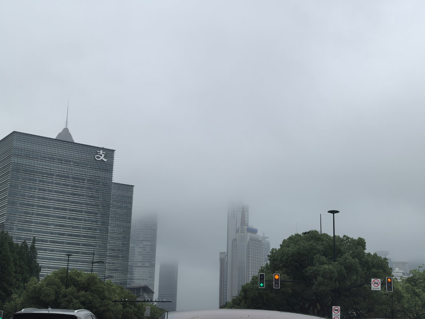 梅雨天就是钻在被褥和衣服里的潮气，越发漫长的上下班路，循环播放的《银泰》，和马路