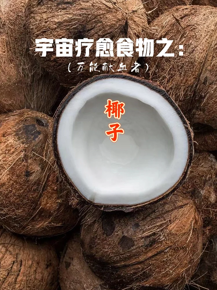 宇宙疗愈食物之：椰子🥥