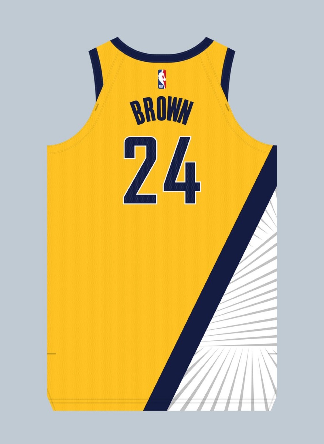 科比布朗将在步行者穿24号 祖巴茨40号 