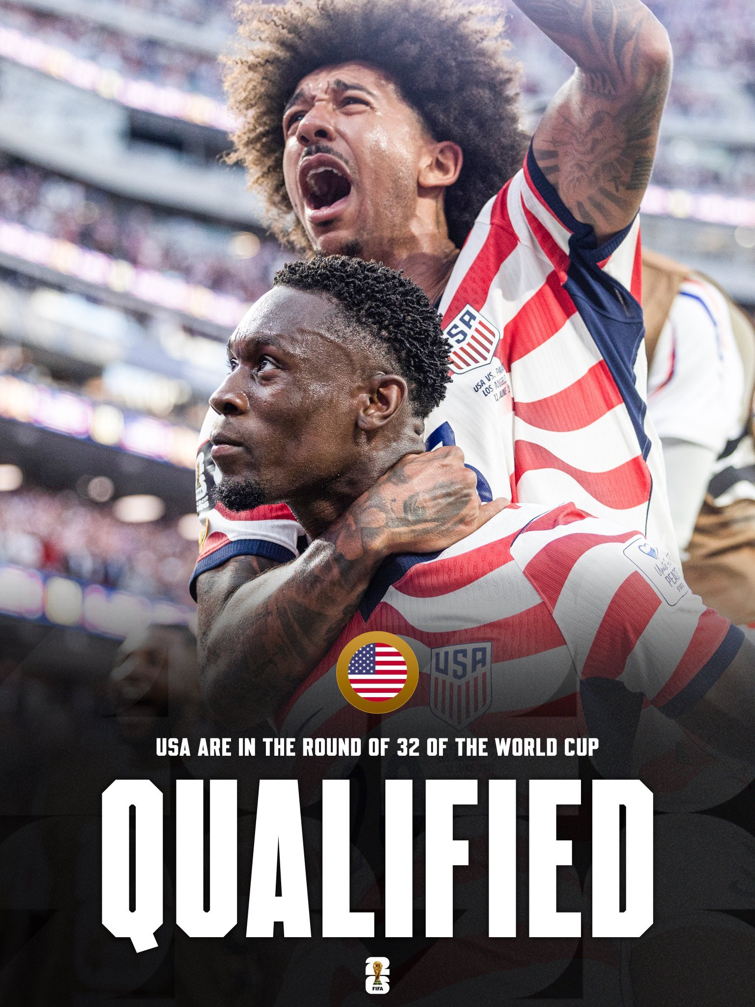 【D组积分榜】 世界杯 小组赛D组第二轮积分榜。 2026美加墨世界杯  ✅ 东