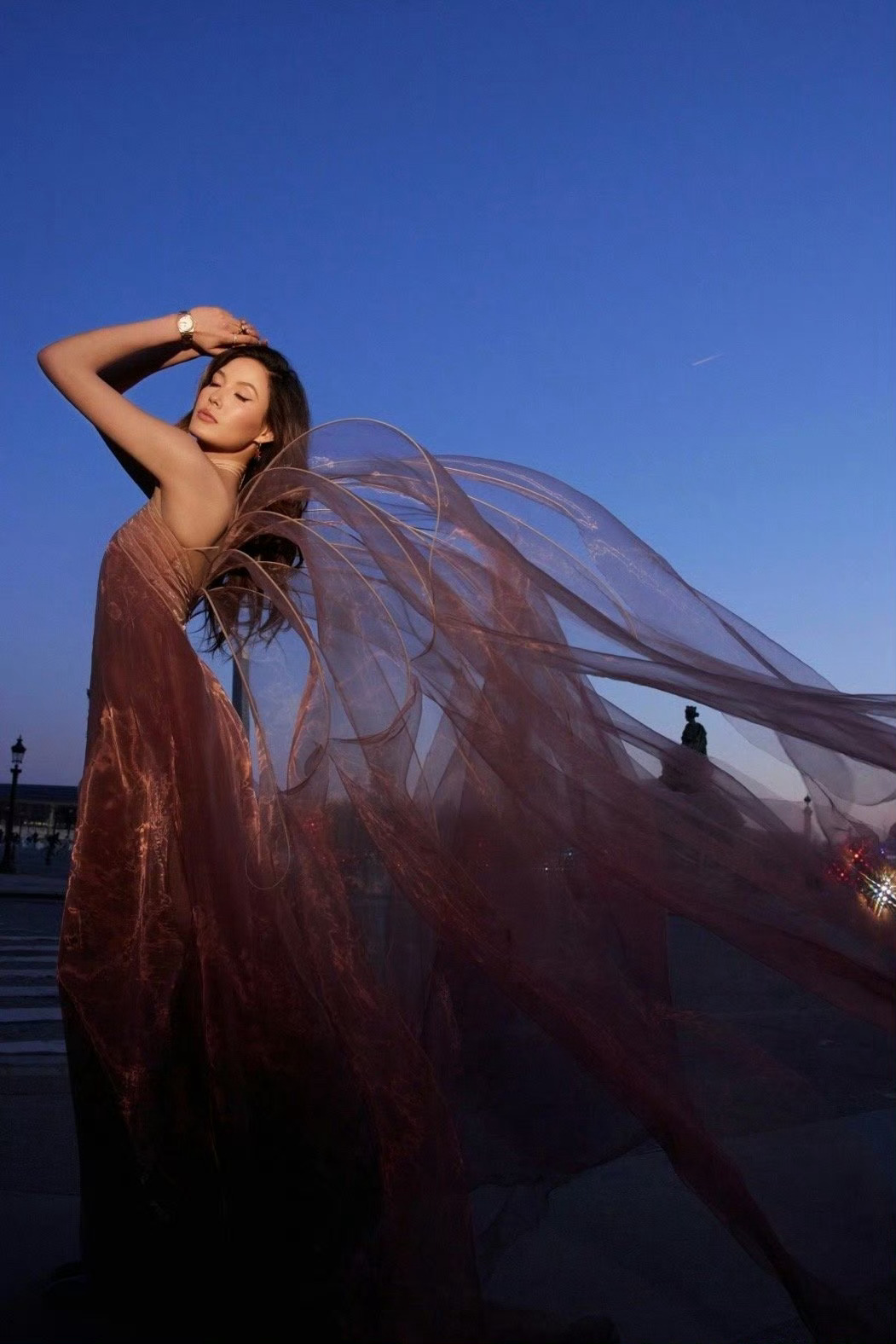 谷爱凌  x  Le Grand Dîner du Louvre 谷爱凌受邀出席