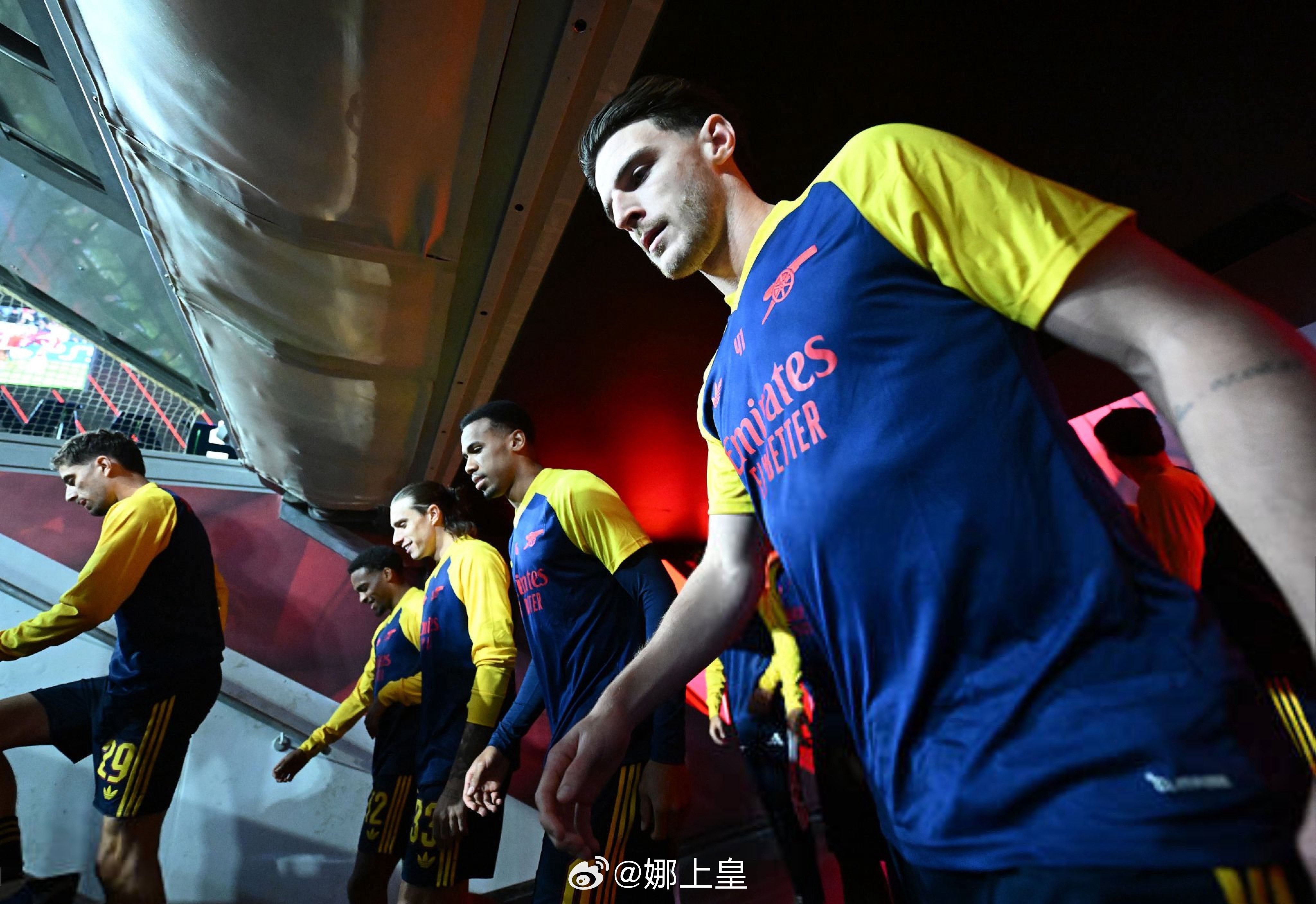 阿森纳VS拜仁慕尼黑Declan Rice ​​​