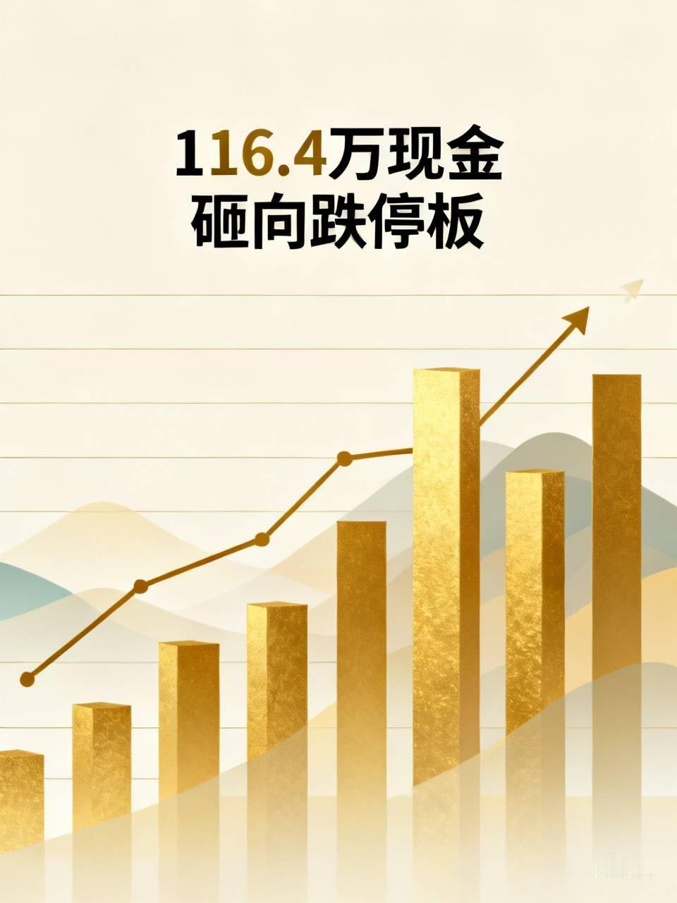 11.64元，100000股，整整116.4万现金，一笔砸向跌停板。说实话，我看