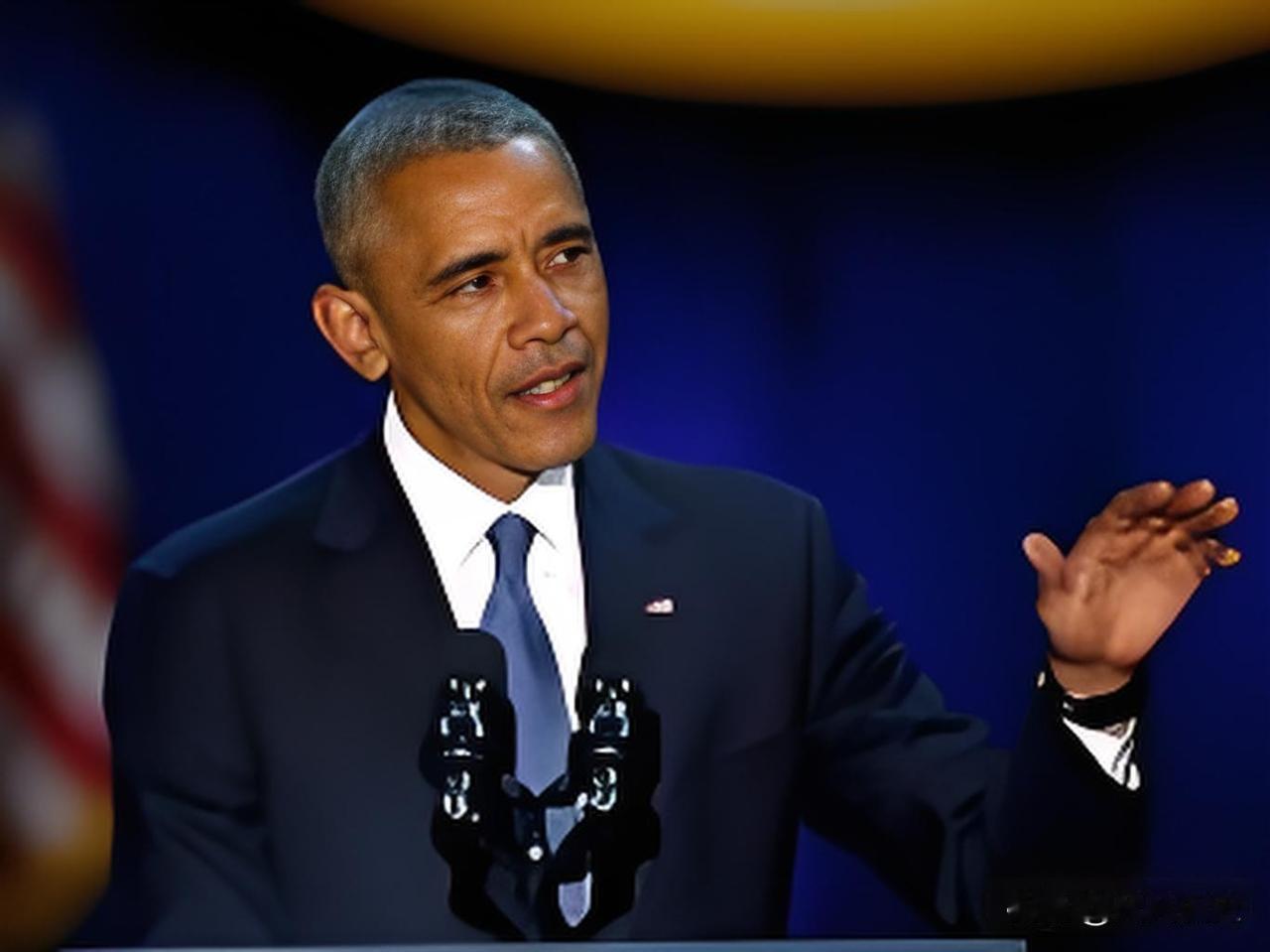 奥巴马表示：美国之所以没有搞定中国，不是因为中国的军事实力以及经济强大，而是因为