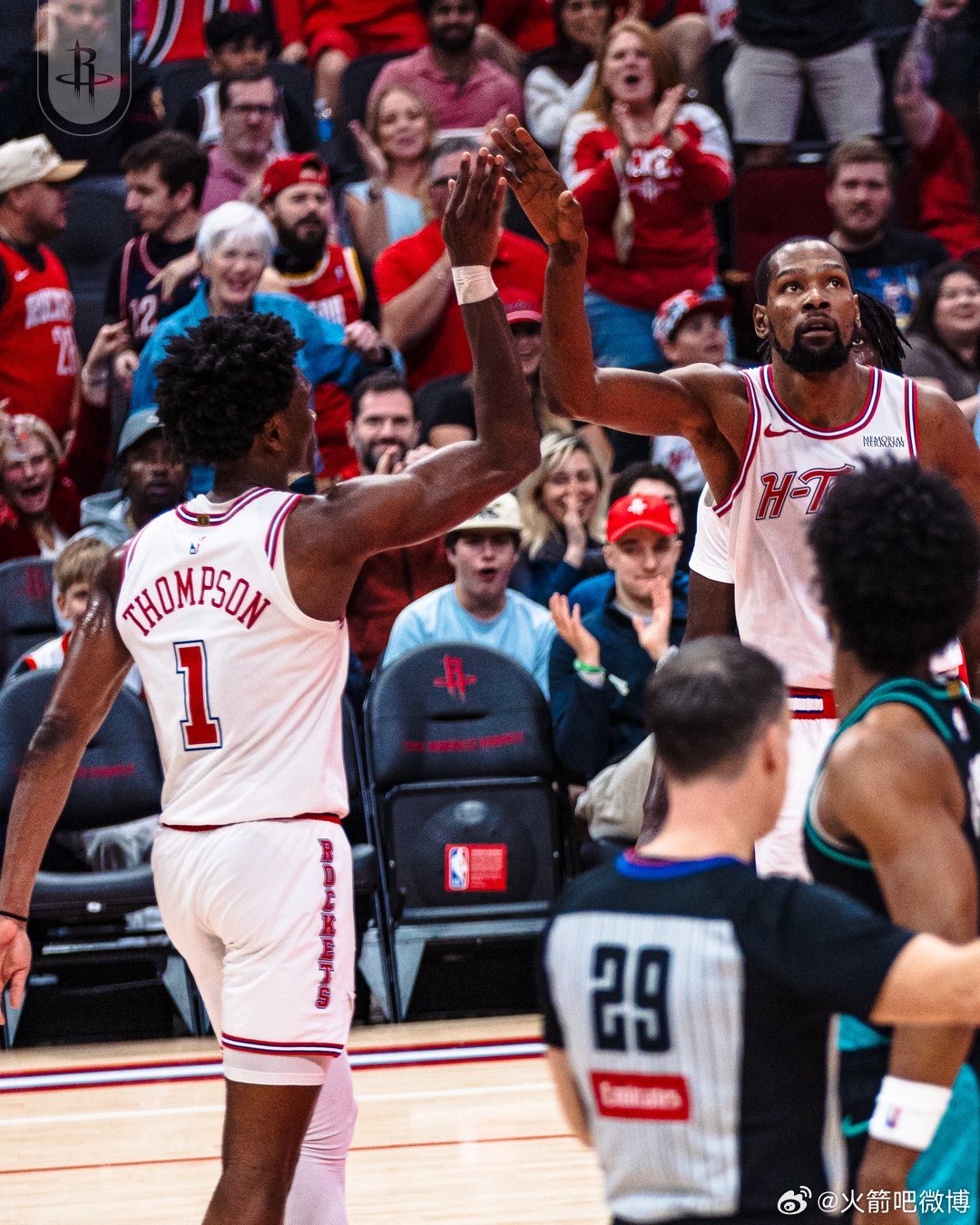 今天的胜利都是我们想看到的内容1，首发谢泼德，当谢泼德首发火箭队战绩为8胜2负，