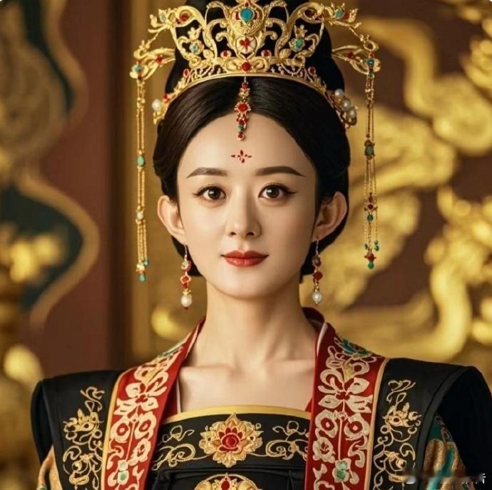 马上颖姐姐就要演大皇后，让你看看，赵丽颖要出演大汉赋中皇后，听说导演一定要赵丽颖