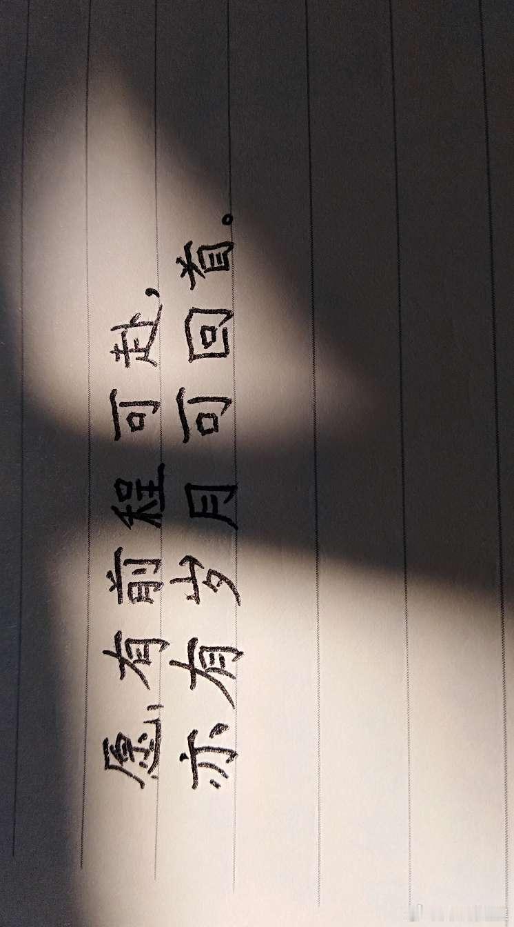 愿有前程可赴，亦有岁月可堪回首。 