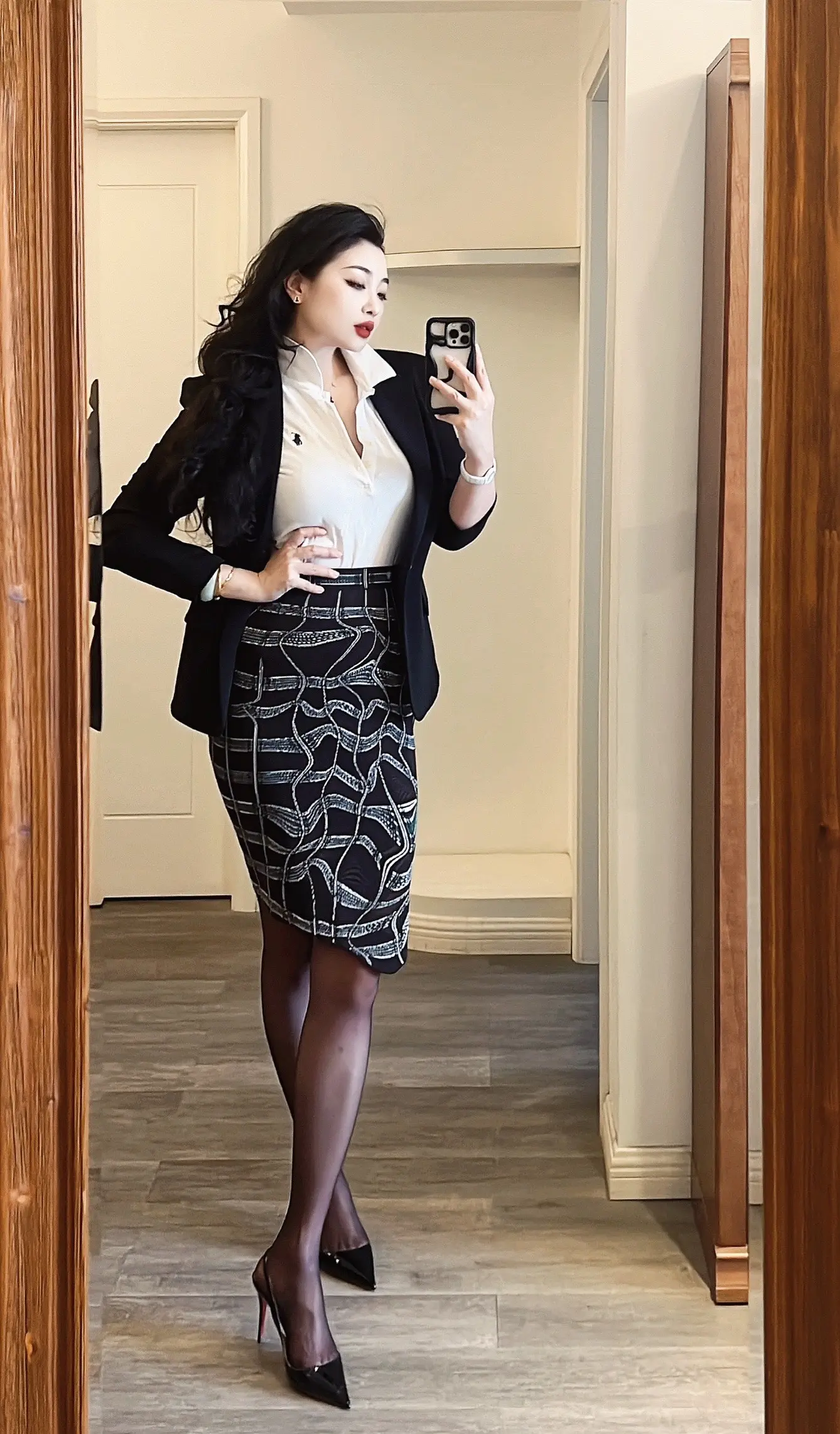 轻熟穿搭 通勤搭配 天秤女