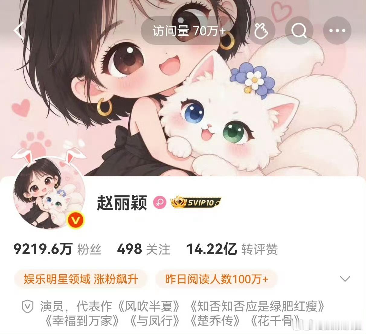 赵丽颖AI头像赵丽颖很缺钱吗，她怎么在发ai推广？ ​​​