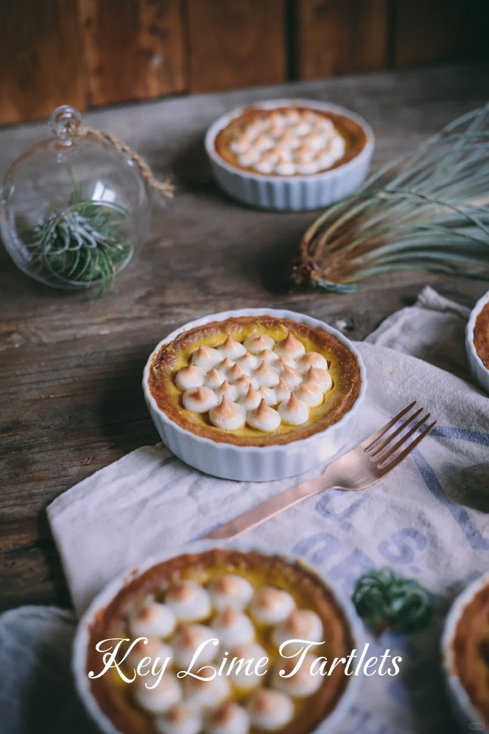 青柠塔 ｜Key Lime Tartlets 🍋‍🟩