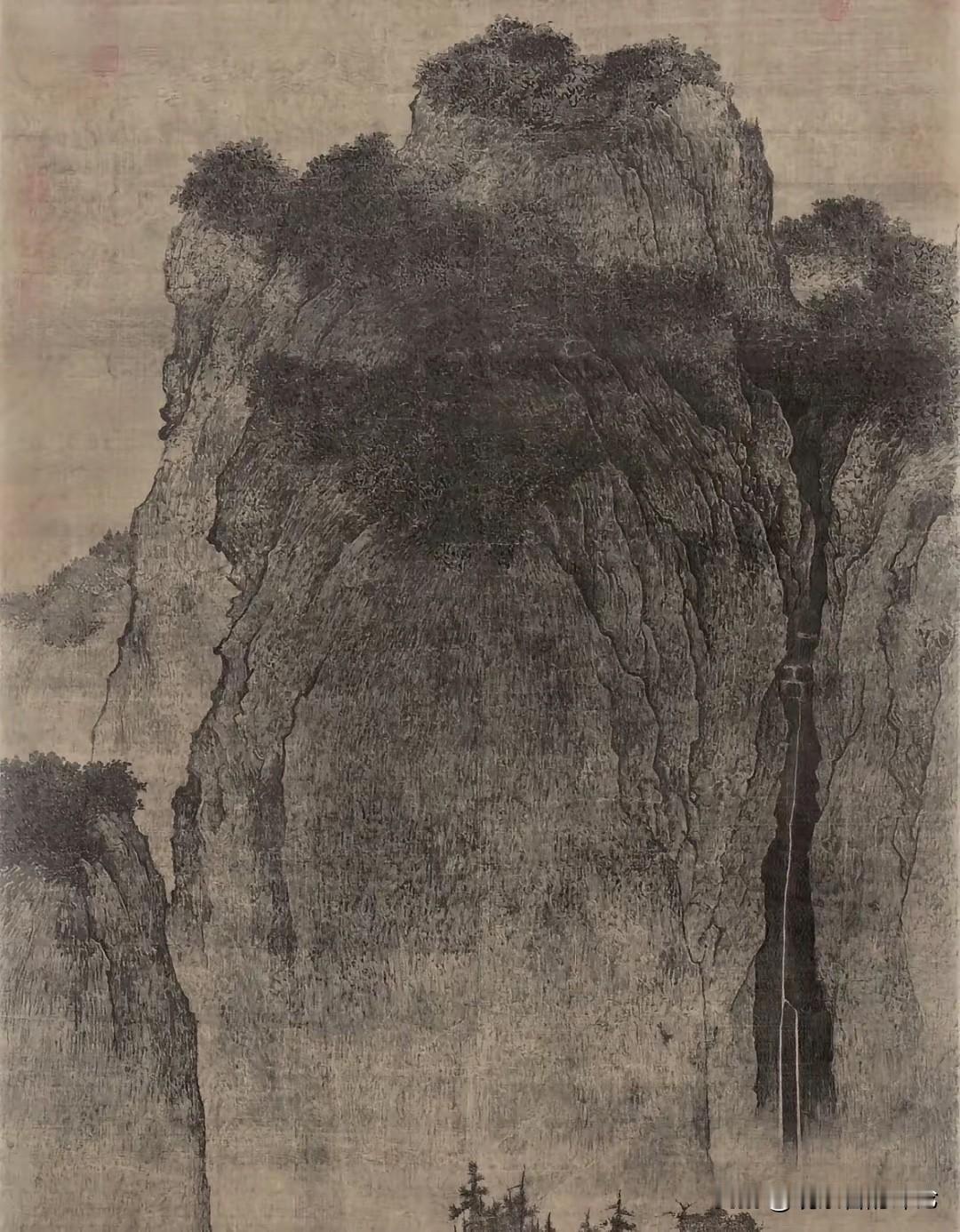 《溪山行旅图》被誉为宋画第一，而宋画又是中国山水画的巅峰，是巅峰而不是巅峰之一，