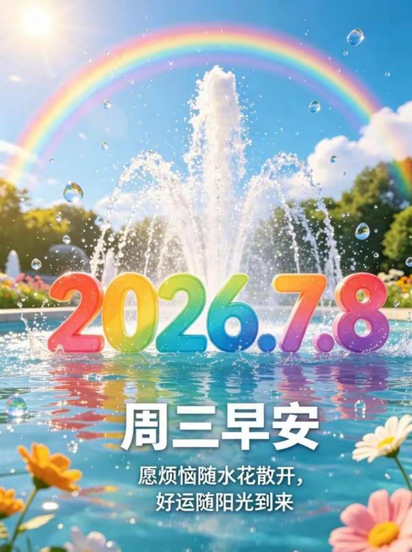 🌺2026 年 7 月 8 日，晨光轻拂盛夏，清风驱散烦忧🌺

🌿🌸小暑