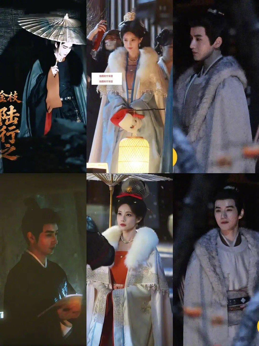 金枝李一桐陈星旭王弘毅路透，看女一男一男二妆造怎么样～ 