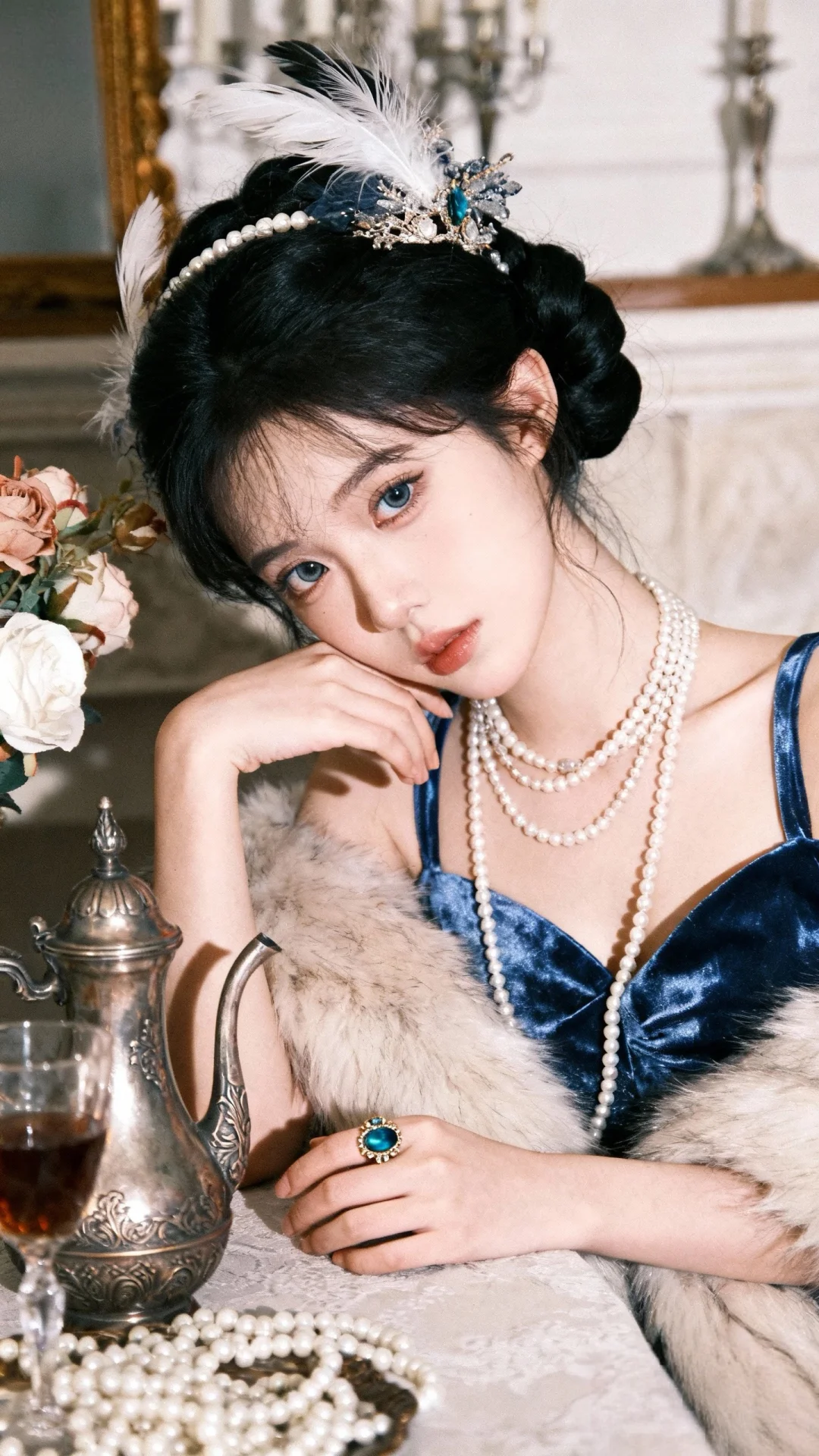 莫？她穿了这套妆造就去戛纳了？