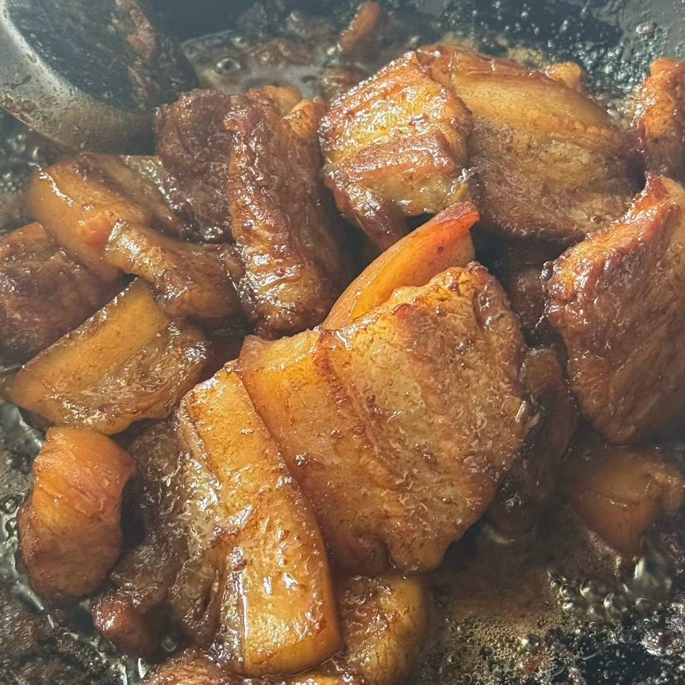 今日：红烧肉。不可辜负的美食