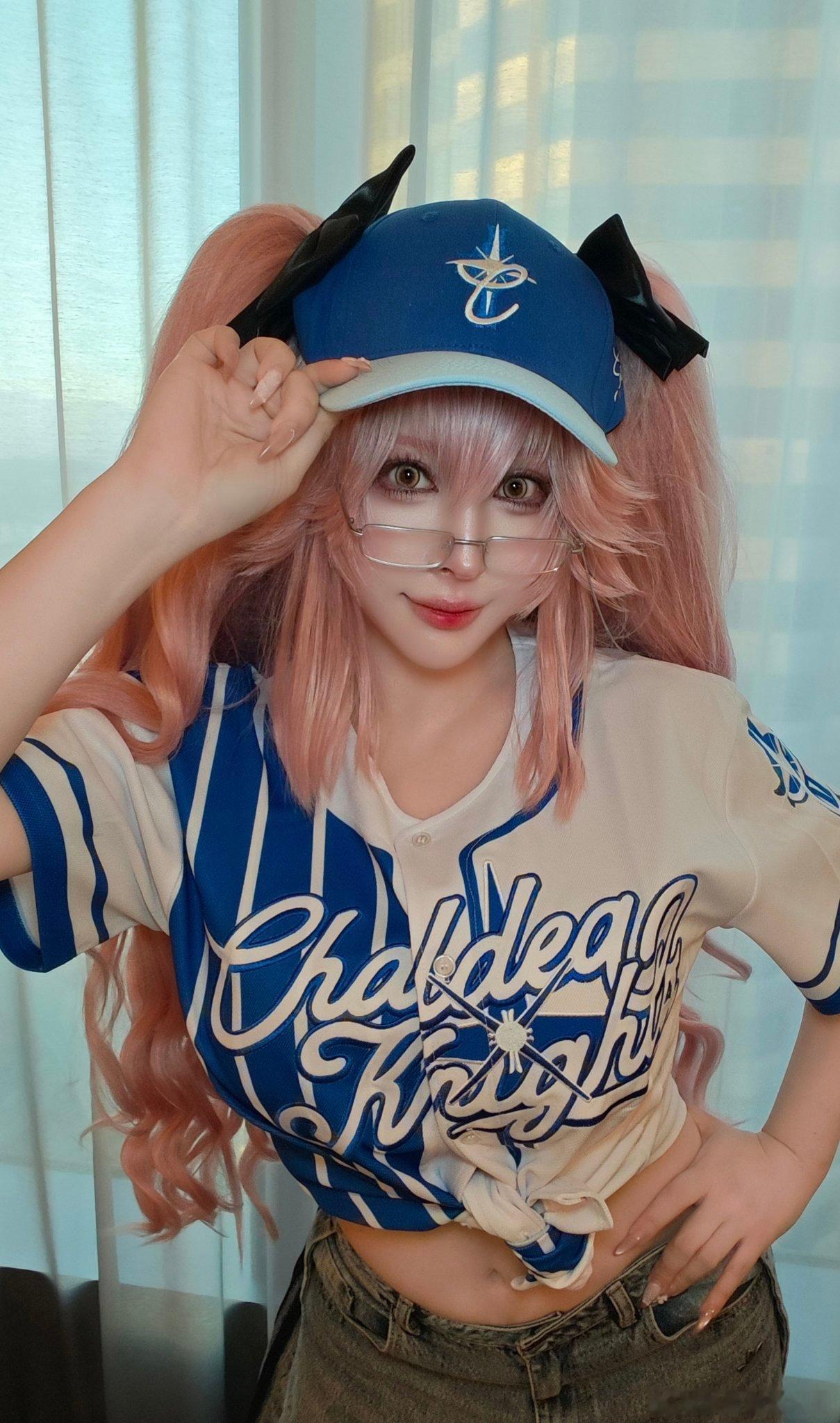 FGO美服9周年棒球服展示coser：usagi 