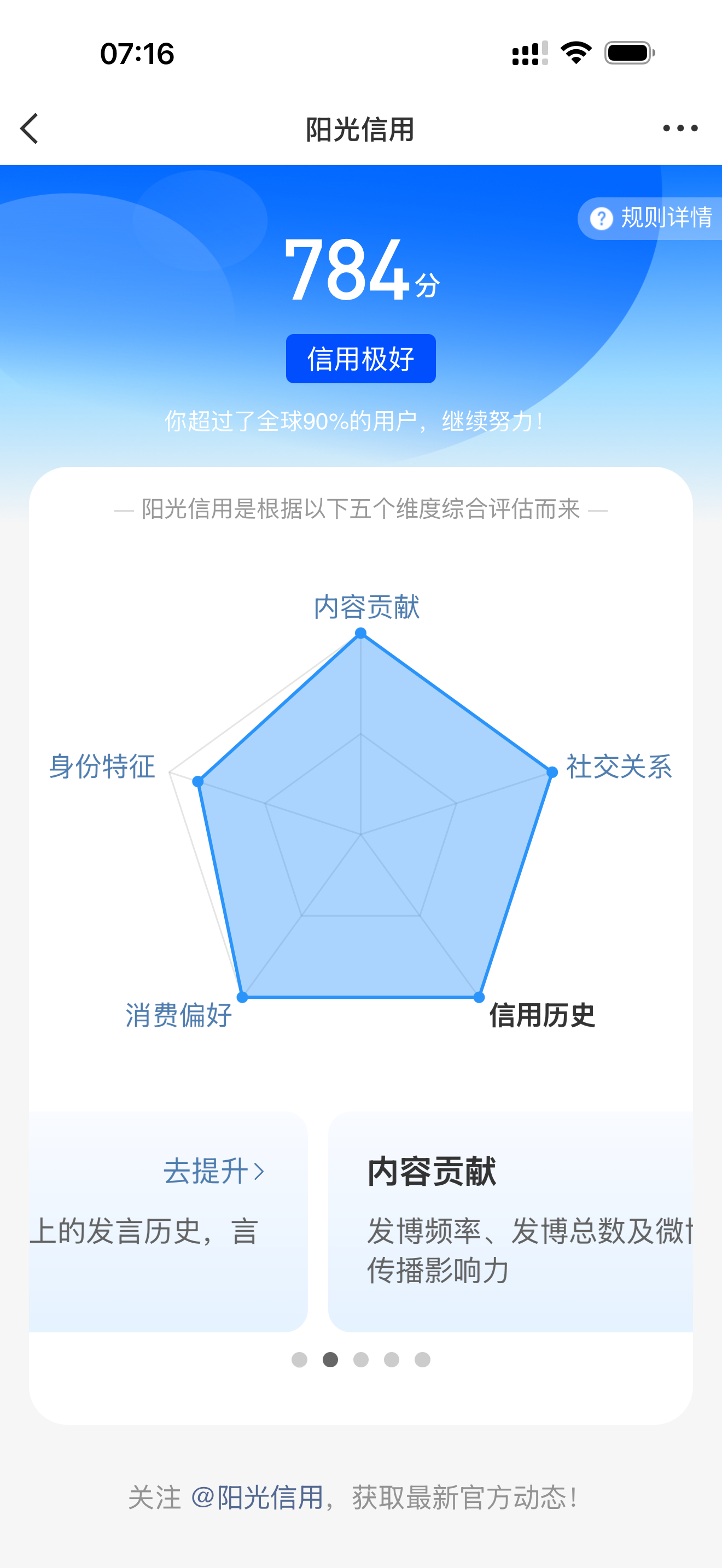 每日一善 ☀️阳光信用 ☀️极好784☀️想涨ygxy的可以来和我互动！ 月初比