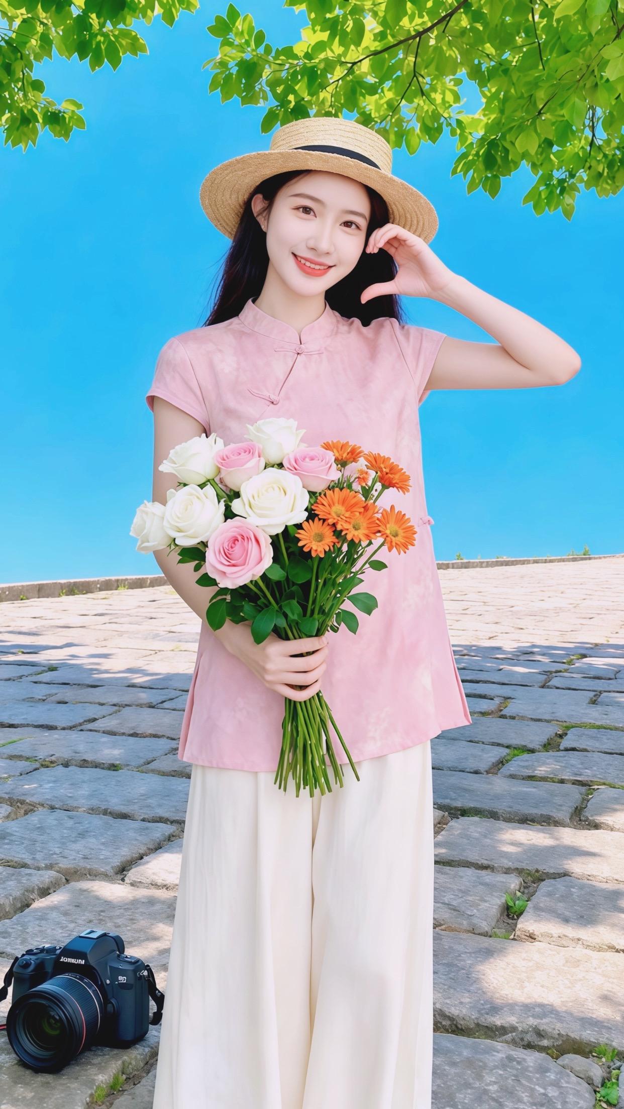 每日搭配分享👗时尚穿搭 随性穿搭 简单穿搭穿出自信穿出美丽 穿美裙赴夏日之约 