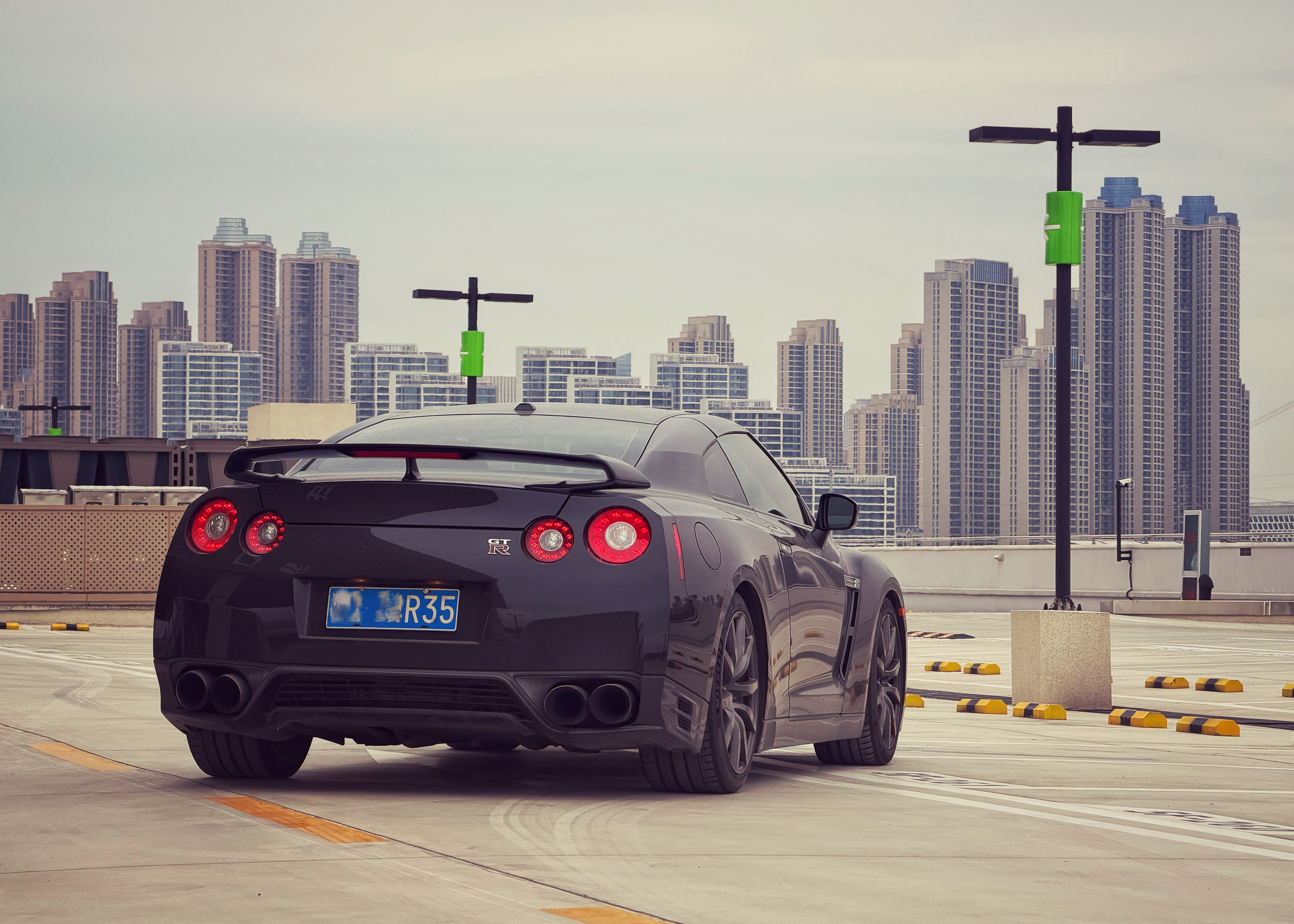 GT-R：风景不错 欣哲频道日产gtr