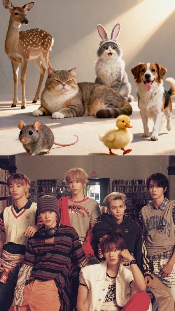 【RIIZE、TWS、boynextdoor、Cortis】六代头部男团动物塑 