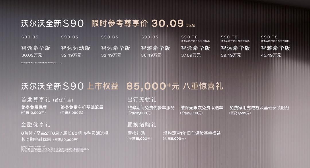沃尔沃全新S90正式上市了，好多人就问，这车到底咋样？
 
先看看内饰，这次新增
