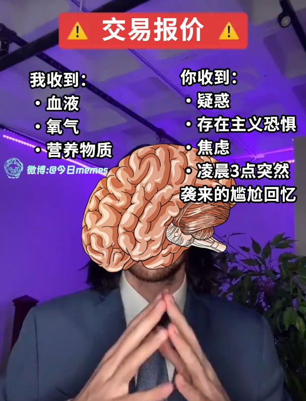 扪心自问啊（9gag）今日meme[超话] 今日memes ​​​