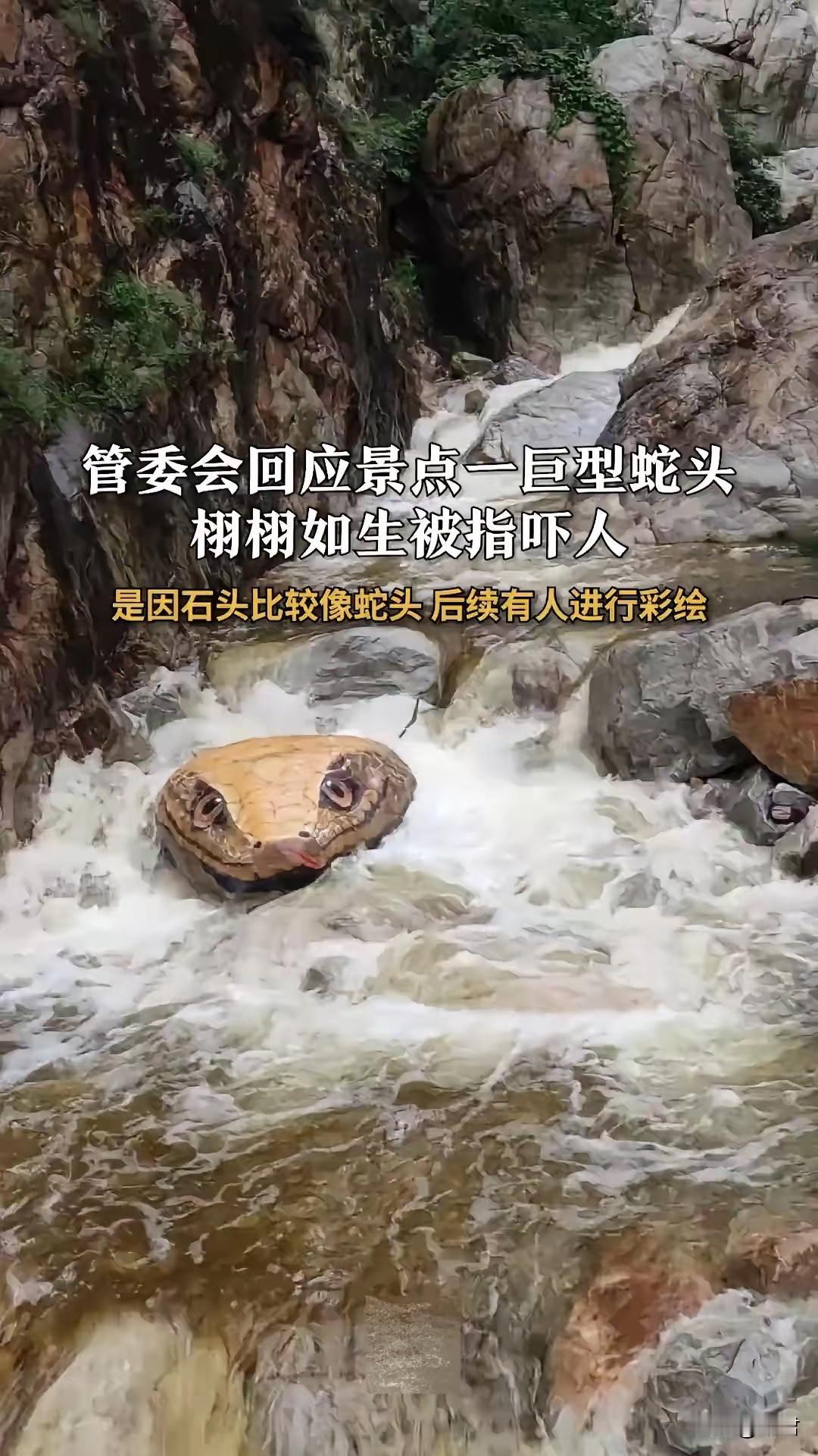 河南景区“蛇头”惊魂：玩笑还是隐患？

河南一景区惊现巨大“蛇头”，游客吓得四散