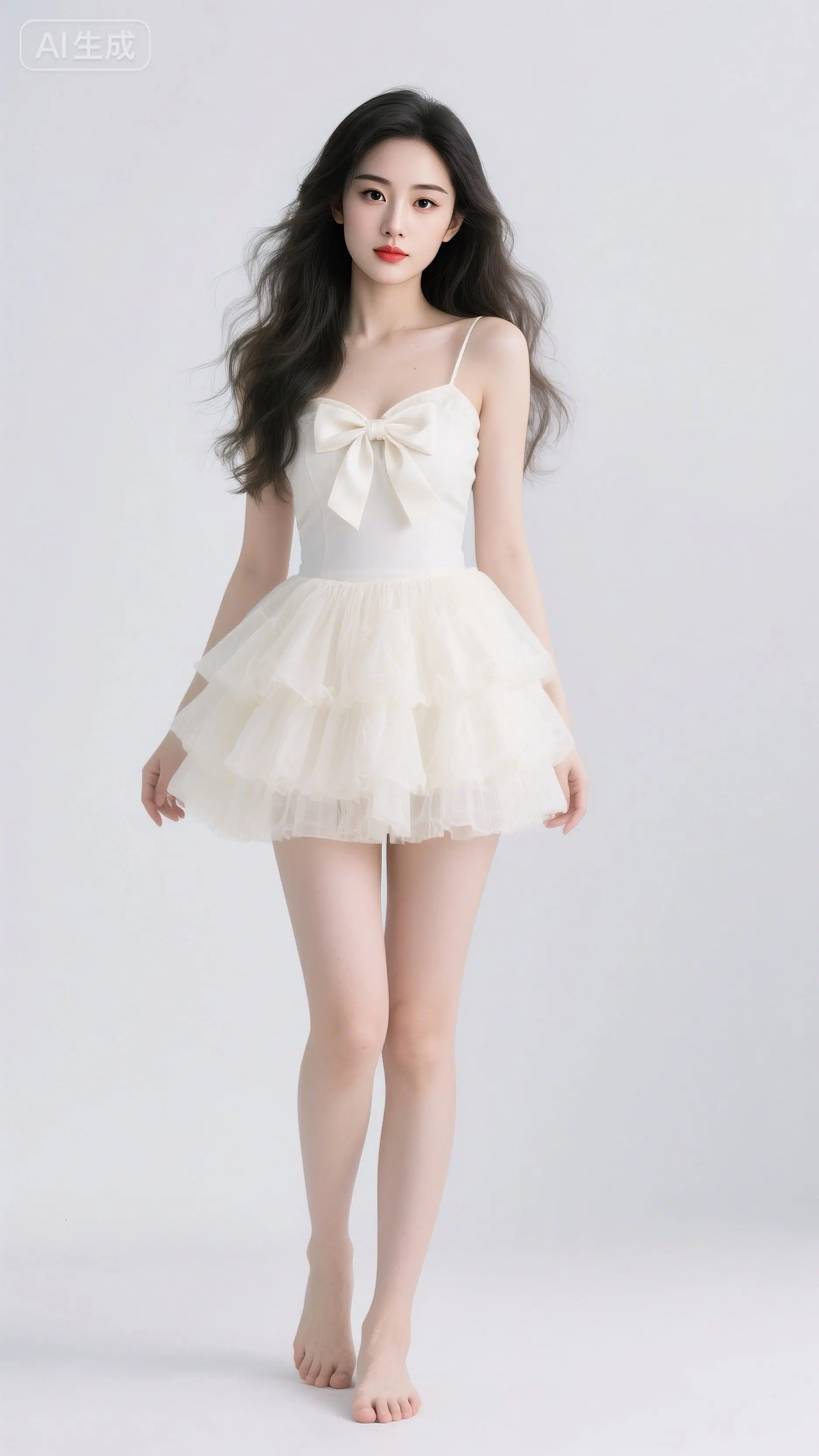 最美穿搭 长腿美女 ai