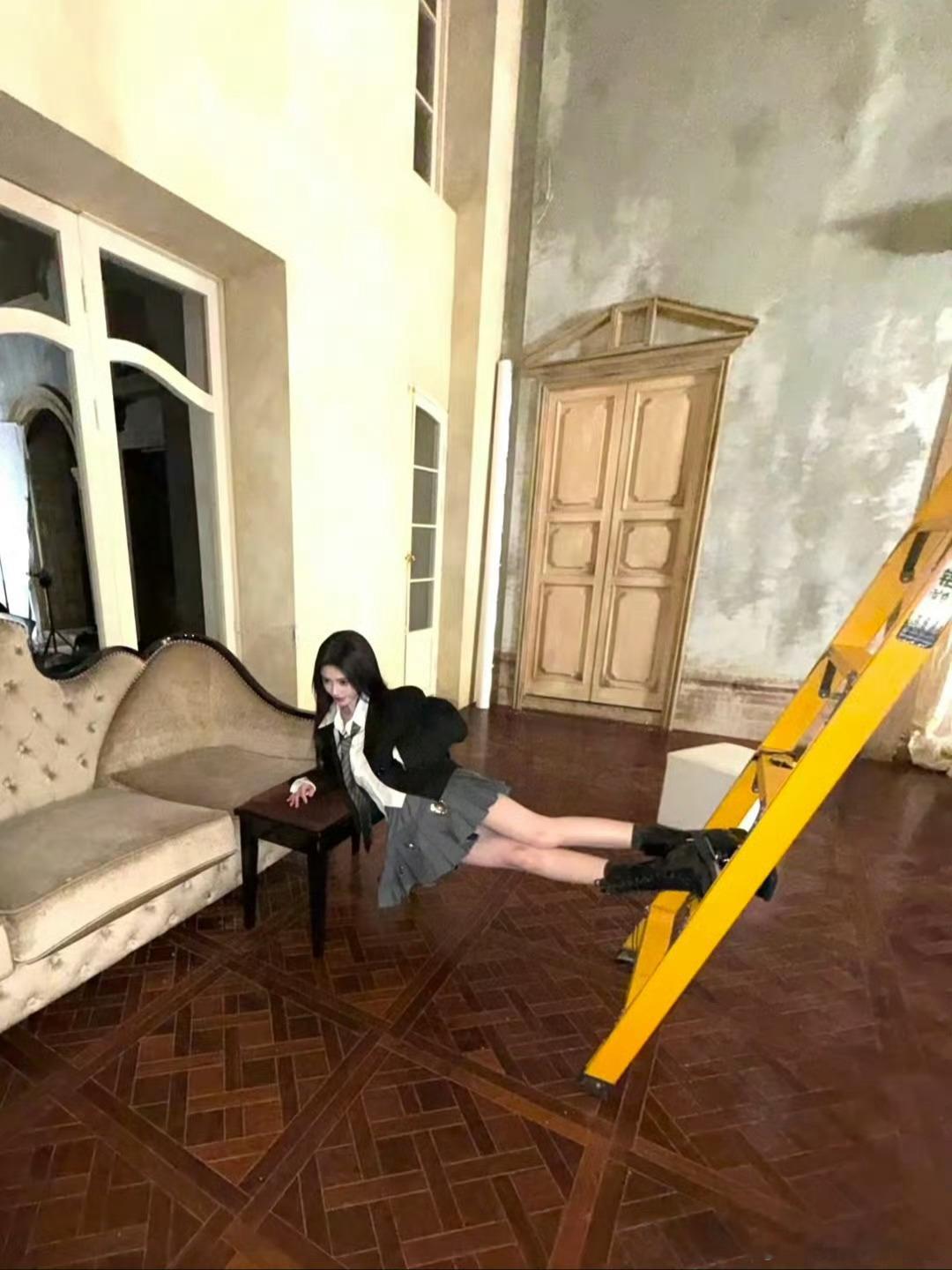 鞠婧祎 好牛的核心力量😮鞠婧祎