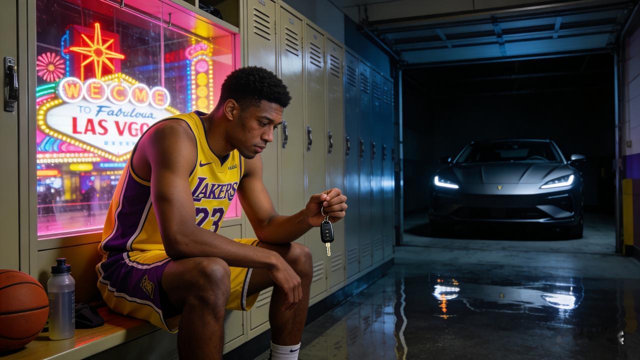 50万奖金！八村垒差点赌掉人生
 
湖人更衣室的储物柜里，摆着一辆新车的钥匙，也